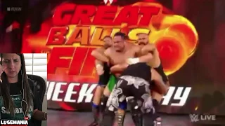 WWE Raw 6/26/17 Samoa Joe Surpirses Brock Lesnar