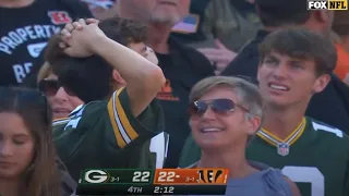 The Craziest Field Goal Sequence in NFL History | Packers vs. Bengals Week 5 Ending