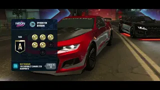 Need for speed no limits / Hennessey Camaro Exorcist / Neon Nights / Speedster /Tier  A on S