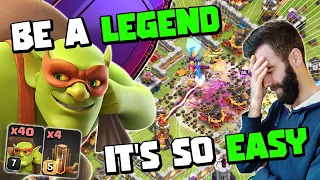 ARRIVARE A LEGA LEGGENDA IN UN ATTIMO! clash of clans