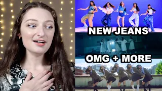 NEWJEANS - OMG, HYPE BOY, DITTO MV Reaction!! First Time Watching New Jeans