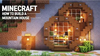 Minecraft MOUNTAIN HOUSE ( TUTORIAL #04 )｜How To Build In Minecraft ｜ A R K Gamerz ｜