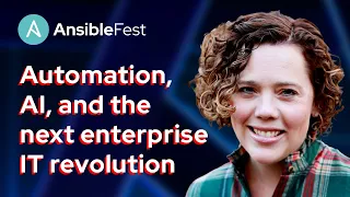 AnsibleFest keynote: Automation, AI, and the next enterprise IT revolution
