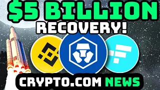 Crypto.com DELISTS | FTX Recovers $5 Billion!! | Binance Ready For RUN | CRO Coin, BNB, and FTX NEWS