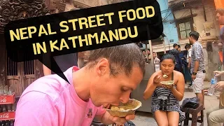 Finding Nepal street food in Kathmandu