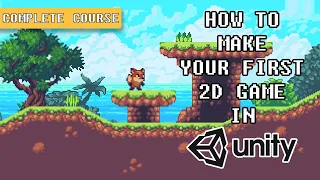 How to make your FIRST GAME in UNITY - COURSE INTRO