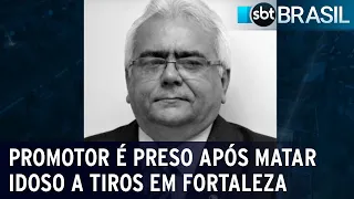 Promotor é preso após matar idoso a tiros em Fortaleza | SBT Brasil (19/08/22)