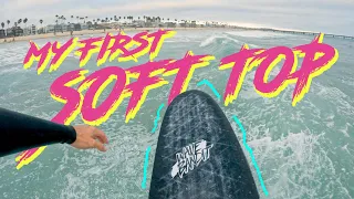 First Soft Top Surfboard - 8'0" Wave Bandit "Easy Rider"