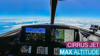 Cirrus SF50 - Max Altitude FL310 IFR To Scotland | Flight Vlog