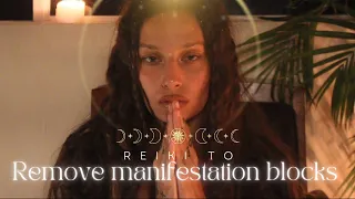 Reiki for removing manifestation blocks | Manifest your desires | reiki ASMR