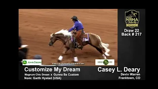 Casey Deary and Customize My Dream - Final Futurity 2022 - Score 228.5