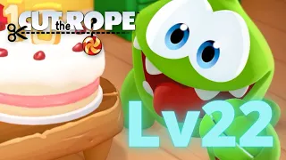 Cut the Rope Remastered - Book 1 Evan's Home - Level 22 (Apple Arcade)