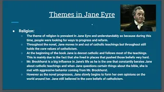 Themes and Symbolism in Jane Eyre