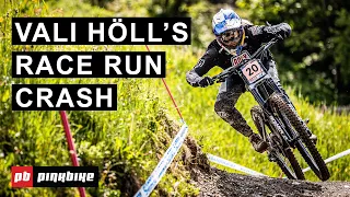 The Corner That Ruined Vali Höll's Winning Run At Leogang World Cup DH 2021