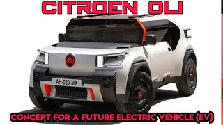 Citroen oli | concept for future ev | citroen specs | electric vehicle | electric cars