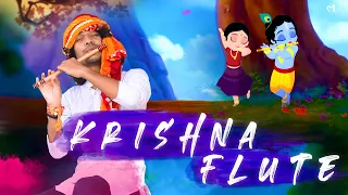 Krishna Flute | RELAXING MUSIC | By Divyansh Shrivastava | Krishna And Balram Flute Theme |