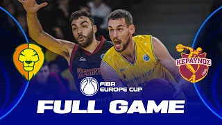 Patrioti Levice v Keravnos BC | Full Basketball Game | FIBA Europe Cup 2022-23