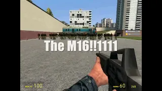 Cool gta 3 M16 mod in garrys mod.wmv