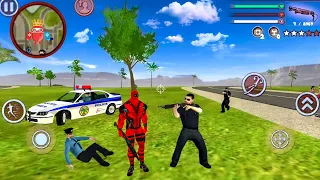 Fun at Miami City - Deadpool Rope Hero Vice Town City - Android Gameplay