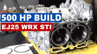 How To: Subaru WRX/STi EJ25 500HP Engine Assembly Short block Time Lapse