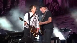 Why Don't We Do It In The Road - Paul McCartney & Neil Young @ Desert Trip, Indio, CA 10-15-16