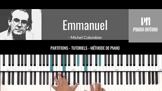 Emmanuel - Michel Colombier (Sheet Music - Piano Solo - Piano Cover - Tutorial)