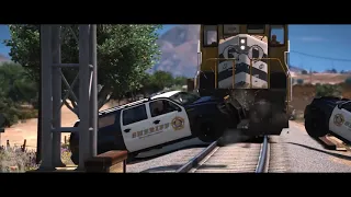 GTA 5 Unstoppable Train   Short Film   Mr. Legend