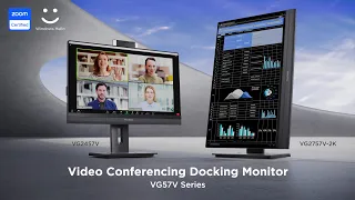 ViewSonic VG57V Video Conferencing Docking Monitor Docking Monitor｜Your Workspace. Your Way.