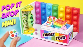 Мини магазин Антистрессов Поп Ит, Симпл Димпл игрушек, своими руками | Diy Pop it fidget toys