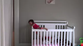 Baby Climbing Out of Crib