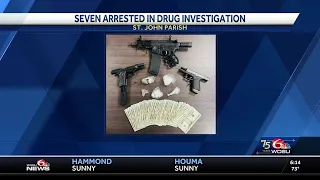 7 arrested in St. John the Baptist drug bust