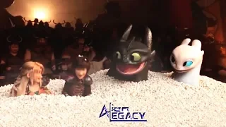 Cine y Palomitas de maiz TV Spot - Como entrenar a tu dragon 3 - HTTYD3  [Alien Legacy]