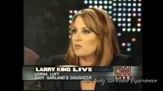 LARRY KING interviews LORNA LUFT about JUDY GARLAND