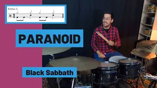 🥁 PARANOID - Black Sabbath (DRUM COVER) BATERÍA