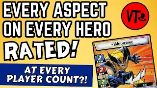 RATING the Aspects for ALL HEROES at EVERY Player Count! (Marvel Champions)