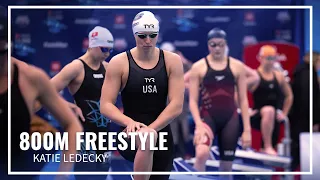 Katie Ledecky Dominant Performance in 800M Freestyle | TYR Pro Swim Series Knoxville