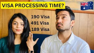 VISA PROCESSING TIME?🇦🇺What are the processing time for 190 Visa, 189 Visa, 491 Visa?