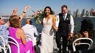 Boat Wedding San Diego