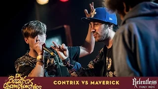 Contrix vs Maverick - Solo Quarter Final - 2016 UK Beatbox Championships