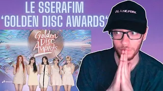 LE SSERAFIM Golden Disc Awards - 'UNFORGIVEN + Stay Alive + Fire in the belly' | Reaction