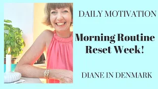 Morning Routine Reset Week! Wednesday - are you writing this down?! Flylady Summer 2020