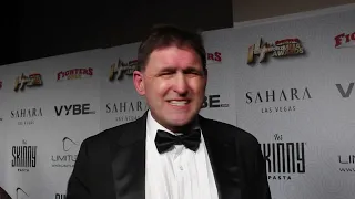 Kirik Jenness on the red carpet at the 14th Annual Fighter's Only World MMA Awards