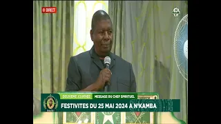 MESSAGE DE SA DIVINITE PAPA SIMON KIMBANGU KIANGANI DU 26 MAI 2024 A NKAMBA NLLE JERUSALEM