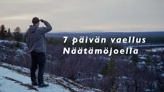 Talveen Hiljentyvä Kaldoaivi - 7 päivän vaellus Näätämöjoella