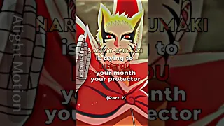 Naruto Uzumaki is trying to kill you, your month your protecter (Part 2)