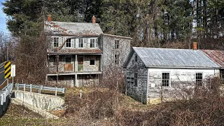 The Forgotten Percy Farm House Up North in Maryland *Stunning Barn & Springhouse