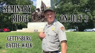 Seminary Ridge on July 3 - Gettysburg Battle Walk with Ranger Matt Atkinson