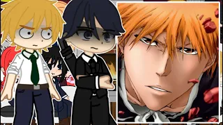 Chainsaw Man React to Ichigo Kurosaki || Bleach || TikTok || Gacha React