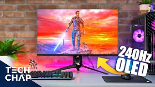 The BRIGHTEST OLED Gaming Monitor EVER! 🔥 [ROG Swift OLED PG27AQDM Review]