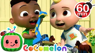 Excavator Song - Cody & JJ's Construction Vehicles For Kids | CoComelon Nursery Rhymes & Kids Songs